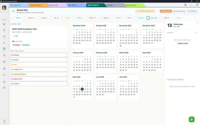 School Year